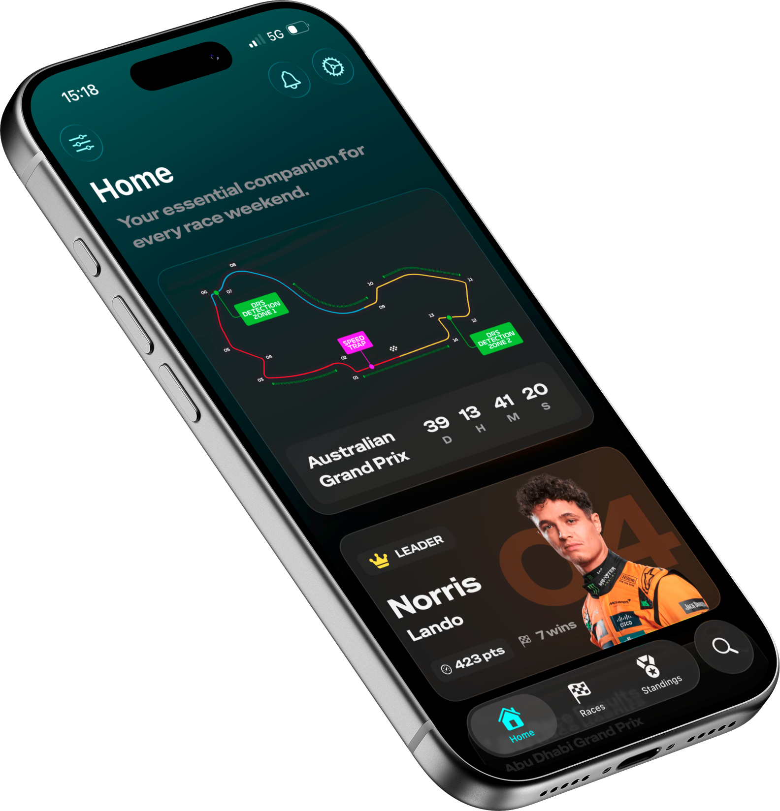 AeroF1 App Screenshot
